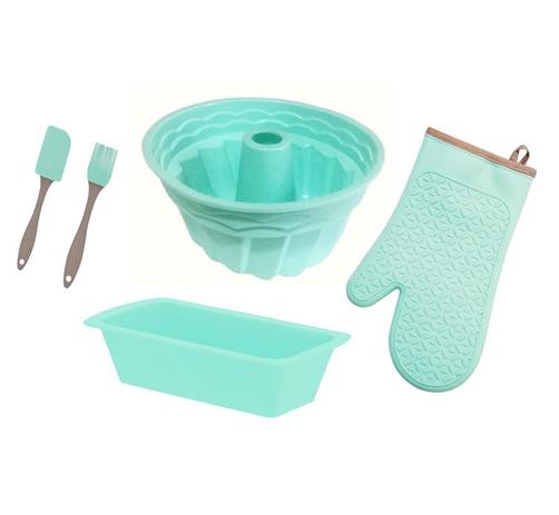 Conjunto 2 Formas Luva Pincel Espátula Em Silicone Candy Verde - Art house Menor preço em Conjunto 2 Formas Luva Pincel Espátula Em Silicone Candy Verde - Art house