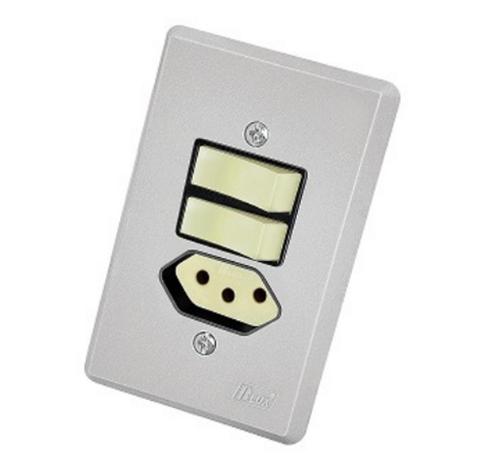 Conjunto 2 Interruptor Paralelo + 1 Tomada 10A - temos vários modeles de artigos elétricos é ruim? Conjunto 2 Interruptor Paralelo + 1 Tomada 10A - temos vários modeles de artigos elétricos é boa?