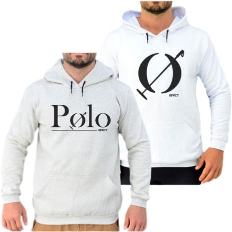 polo old english moletom com capuz