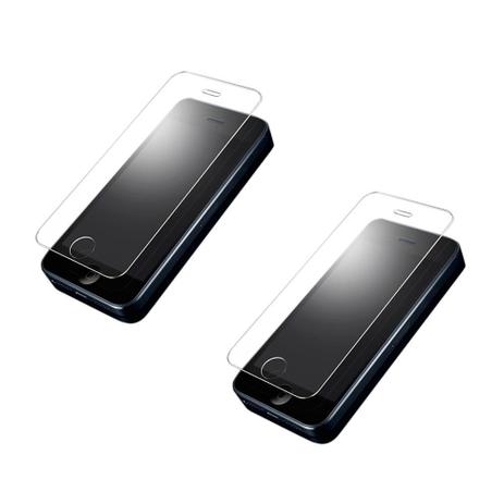 Conjunto 2 Películas Protetora Vidro Temperado Blindada para Iphone 5 5s 5G - Ukimix Menor preço em Conjunto 2 Películas Protetora Vidro Temperado Blindada para Iphone 5 5s 5G - Ukimix