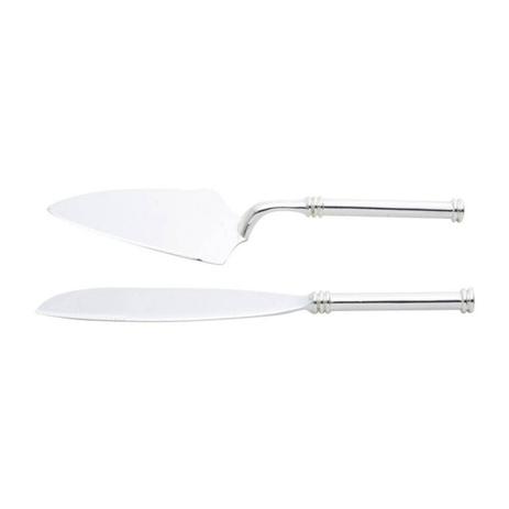 Conjunto 2 Talheres para Bolo Prateado Clark 27,5cm Rojemac Prata Menor preço em Conjunto 2 Talheres para Bolo Prateado Clark 27,5cm Rojemac Prata