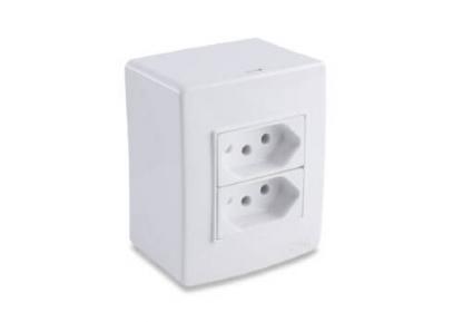 Conjunto 2 tomadas simples 10a force line sobrepor - Forceline é boa?