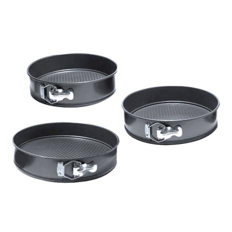 Conjunto 3 Formas Assadeiras Fundo Removível - Wincy Menor preço em Conjunto 3 Formas Assadeiras Fundo Removível - Wincy