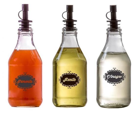 Conjunto 3 Galheteiros Coquinho 220ml (Pimenta/Azeite/Vinagre) Preto - Black - Vetrolar Menor preço em Conjunto 3 Galheteiros Coquinho 220ml (Pimenta/Azeite/Vinagre) Preto - Black - Vetrolar