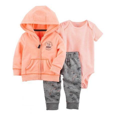 Conjunto 3 Peças Inverno Captain - Carters Menor preço em Conjunto 3 Peças Inverno Captain - Carters