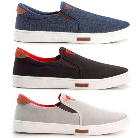 Conjunto 3 Tênis Masculino Iate Polo Joy Lona Confortável Sola Macia em  Tamanhos Grandes - No Magalu - Magazine Luiza