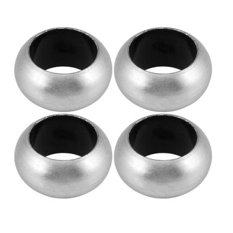 Conjunto 4 Anéis de Guardanapo Prateado HomeCo Menor preço em Conjunto 4 Anéis de Guardanapo Prateado HomeCo