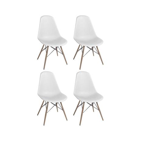 Conjunto 4 Cadeiras Eiffel Sala Jantar Cozinha Escritório Charles Eames Branca - GCO é boa?