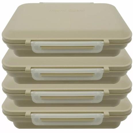 Conjunto 4 Marmitas Bege1,2l Marmi Quent Plus Tradicional - Izumi - marmi quent Menor preço em Conjunto 4 Marmitas Bege1,2l Marmi Quent Plus Tradicional - Izumi - marmi quent