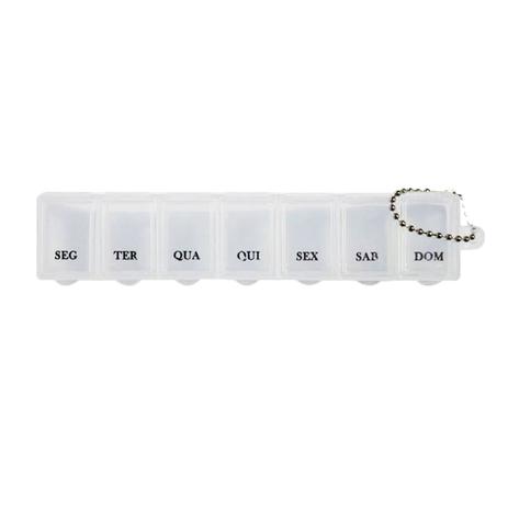 conjunto 4 Porta Comprimidos Semanal para remédio 7 dias - Lin ran Menor preço em conjunto 4 Porta Comprimidos Semanal para remédio 7 dias - Lin ran