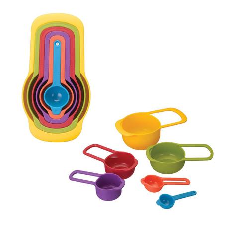 Conjunto 6 Colheres Medidoras Kitchen Color - Art House Menor preço em Conjunto 6 Colheres Medidoras Kitchen Color - Art House