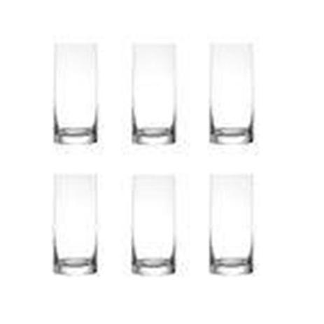 Conjunto 6 copos altos de vidro sodo calcico com titanio bar line classic 470ml - Lyor Menor preço em Conjunto 6 copos altos de vidro sodo calcico com titanio bar line classic 470ml - Lyor