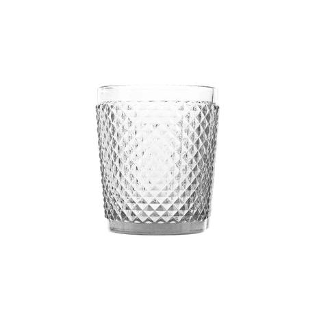 Conjunto 6 copos de vidro transparente baixos Bico de Jaca 300ml - Bon gourmet Menor preço em Conjunto 6 copos de vidro transparente baixos Bico de Jaca 300ml - Bon gourmet
