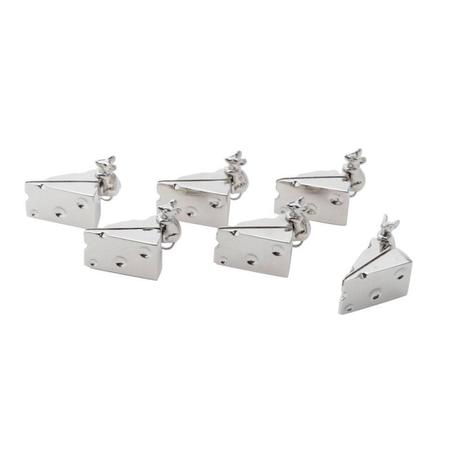 Conjunto 6 Peças Marcadores de Queijo de Zamac Mouse Rojemac Prata Menor preço em Conjunto 6 Peças Marcadores de Queijo de Zamac Mouse Rojemac Prata