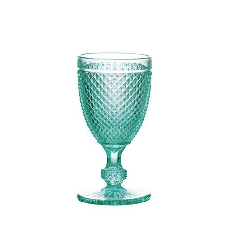 Conjunto 6 Peças Taça para Vinho de Vidro Bico de Jaca Turquesa 235ml Rojemac Menor preço em Conjunto 6 Peças Taça para Vinho de Vidro Bico de Jaca Turquesa 235ml Rojemac