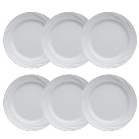 Conjunto 6 Pratos Rasos 26.5 X 3 Cm Branco Moinho Germer é ruim? Conjunto 6 Pratos Rasos 26.5 X 3 Cm Branco Moinho Germer é boa?