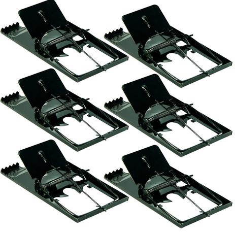 Conjunto 6 Ratoeiras Armadilha Pega Rato Roedor Porta Isca - Zanline é boa?