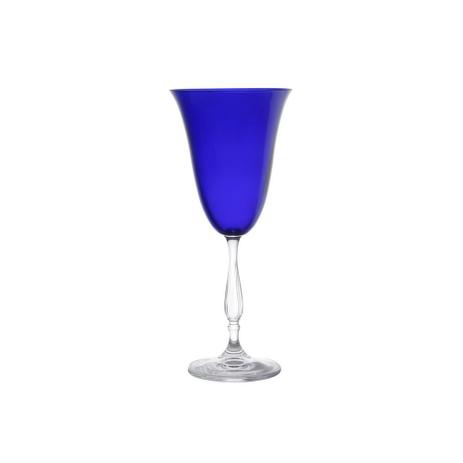 Conjunto 6 Taças P/Água De Cristal Ecológico Antik/Fregata Cobalto 350Ml - 5553 - Lyor Menor preço em Conjunto 6 Taças P/Água De Cristal Ecológico Antik/Fregata Cobalto 350Ml - 5553 - Lyor