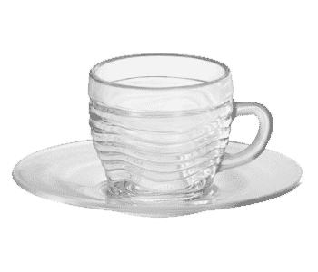 Conjunto 6 xícaras de chá com pires - Wheaton Crystal é ruim? Conjunto 6 xícaras de chá com pires - Wheaton Crystal é boa?