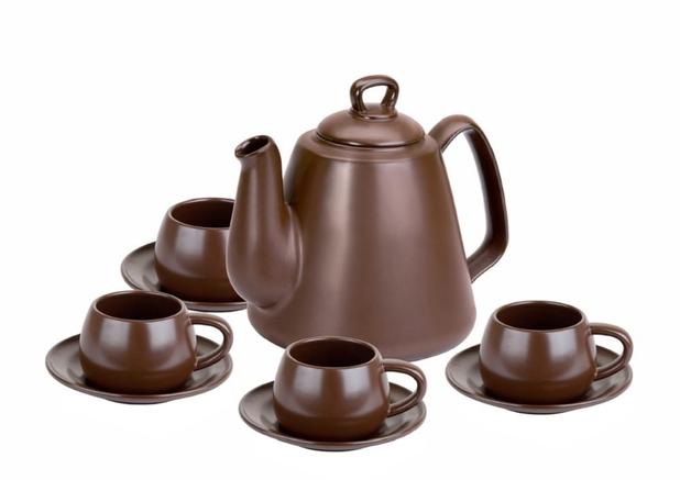 Conjunto 9 Peças Cerâmica Cozinha Café Chá Bule Xicara Pires - Ceraflame Menor preço em Conjunto 9 Peças Cerâmica Cozinha Café Chá Bule Xicara Pires - Ceraflame