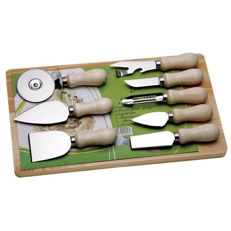 Conjunto 9 Peças Mini Utensílios de Aço Inox com Cabo de Madeira de Mesa Rojemac é boa?