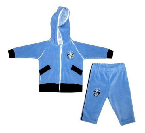 Conjunto Agasalho Bebê Grêmio Plush Oficial - Revedor Menor preço em Conjunto Agasalho Bebê Grêmio Plush Oficial - Revedor