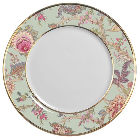 Conjunto Alleanza de 6 Pratos Raso Neomint Flowers - Lhd Louças Menor preço em Conjunto Alleanza de 6 Pratos Raso Neomint Flowers - Lhd Louças