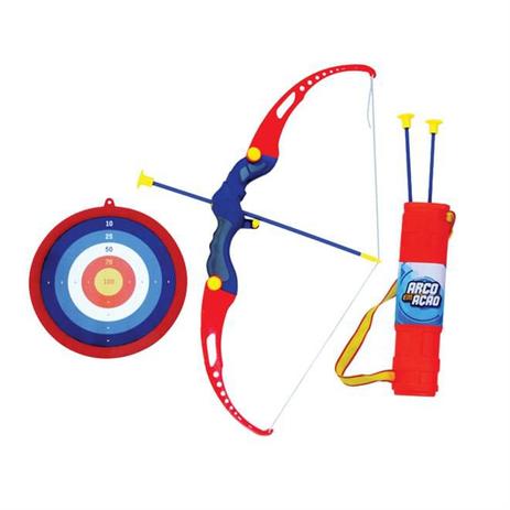 Conjunto Arco E Flecha Infantil Belfix Com Ventosas - Bel Fix Menor preço em Conjunto Arco E Flecha Infantil Belfix Com Ventosas - Bel Fix