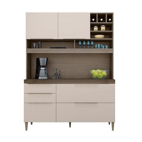 Conjunto Armário Cozinha Soft Teka Ártico 3 Portas Basculante 1 Adega - Incorplac Menor preço em Conjunto Armário Cozinha Soft Teka Ártico 3 Portas Basculante 1 Adega - Incorplac