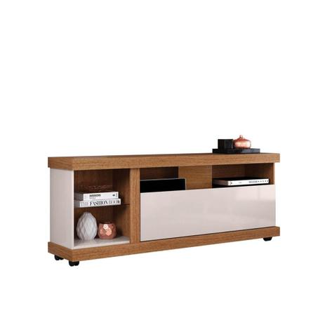 Conjunto Bancada Ilhabela e Painel Delfos Natura Real / Off White - Colibri Móveis Menor preço em Conjunto Bancada Ilhabela e Painel Delfos Natura Real / Off White - Colibri Móveis