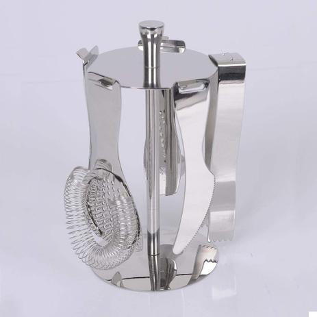 Conjunto Bar Stem em Inox 5 peças - Prana Menor preço em Conjunto Bar Stem em Inox 5 peças - Prana