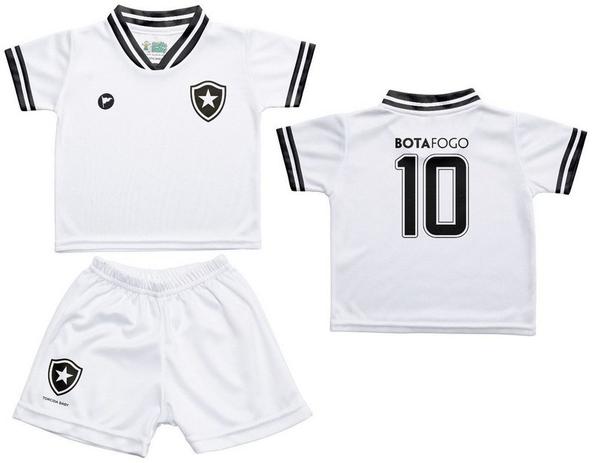 Conjunto Bebê Botafogo Uniforme Branco - Torcida Baby - Revedor Menor preço em Conjunto Bebê Botafogo Uniforme Branco - Torcida Baby - Revedor