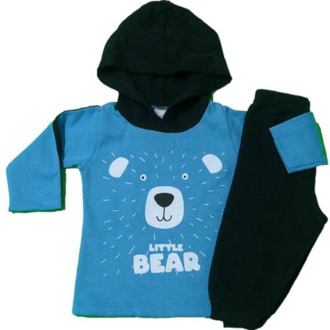 pijama moletom com capuz