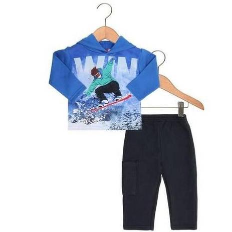 Conjunto Bebe Moletom Kyly Snowboarding Menor preço em Conjunto Bebe Moletom Kyly Snowboarding