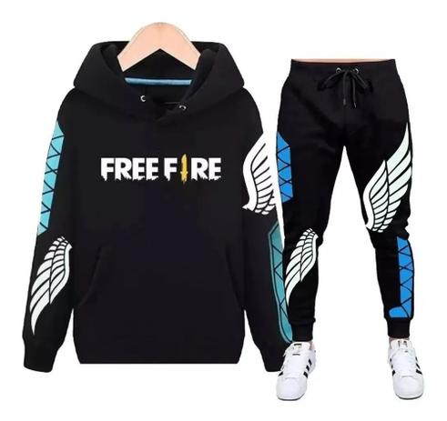 moletom free fire masculino