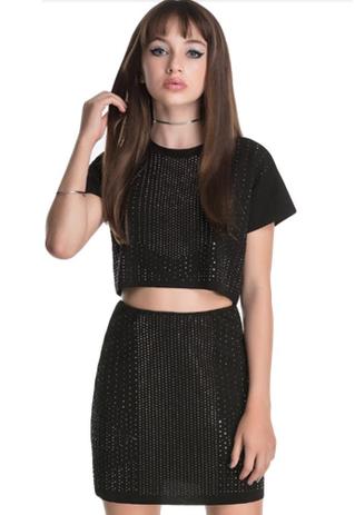 blusa de festa