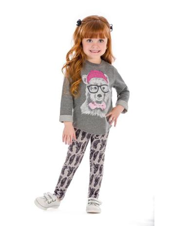 Conjunto Blusão Moletinho e Calça Bear Up Baby Menor preço em Conjunto Blusão Moletinho e Calça Bear Up Baby