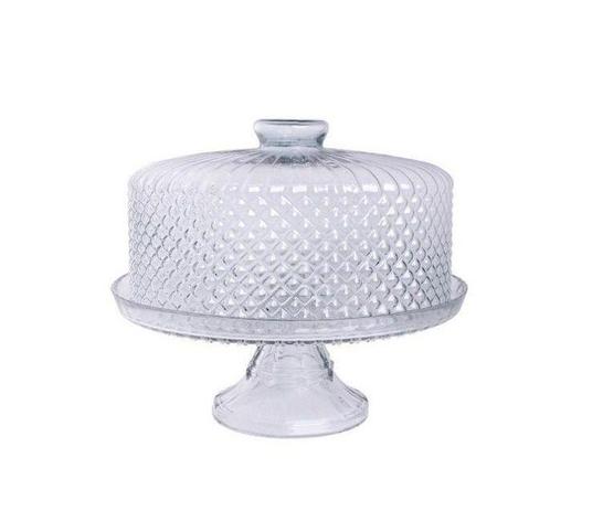 Conjunto boleira vitazza bico de jaca c/pé Menor preço em Conjunto boleira vitazza bico de jaca c/pé