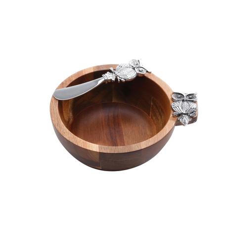 Conjunto Bowl Bon Gourmet Madeira Acácia E 1 Espátula Coruja Menor preço em Conjunto Bowl Bon Gourmet Madeira Acácia E 1 Espátula Coruja