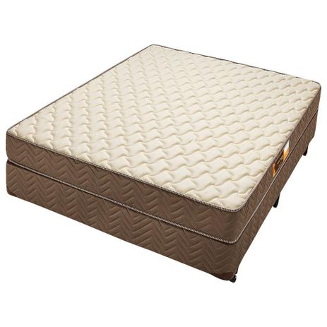 Conjunto Box Casal Espuma D45 Americanflex Pro Coluna II 138x188x59cm Menor preço em Conjunto Box Casal Espuma D45 Americanflex Pro Coluna II 138x188x59cm