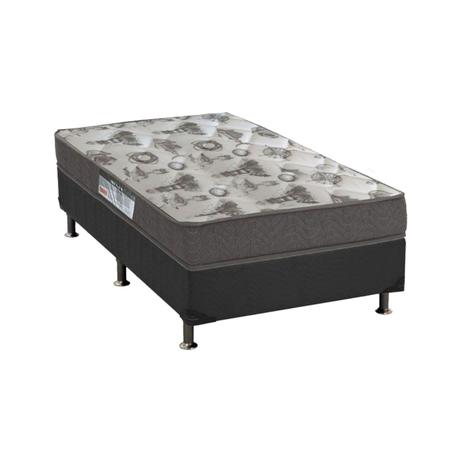 Conjunto Box-Colchão Ortobom D33 ISO 100+Cama Solteiro 78 Menor preço em Conjunto Box-Colchão Ortobom D33 ISO 100+Cama Solteiro 78