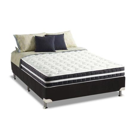 Conjunto Box-ColchãoAnjos D45 Firme+Cama Casal 138 - A costa rica Menor preço em Conjunto Box-ColchãoAnjos D45 Firme+Cama Casal 138 - A costa rica