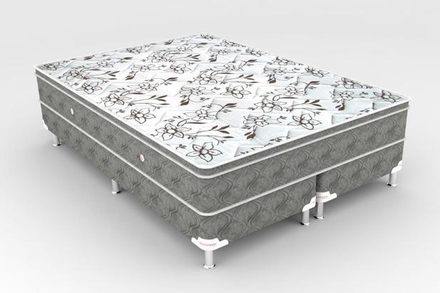 Conjunto Box Completo Casal Newsonno Master 138x188x60 - New sonno Menor preço em Conjunto Box Completo Casal Newsonno Master 138x188x60 - New sonno