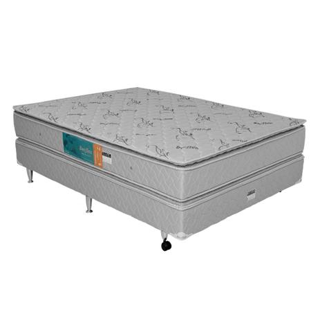 Conjunto Box Completo Solteirol Vision Pillow TOP 88x188x62cm (Cama Box+Colchao) - Becflex Menor preço em Conjunto Box Completo Solteirol Vision Pillow TOP 88x188x62cm (Cama Box+Colchao) - Becflex