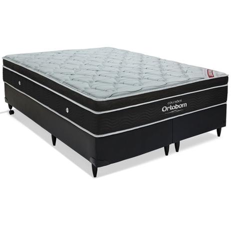 Menor preço em Conjunto Box Elegant Superpocketa0 Super King (193x203x51) Ortobom