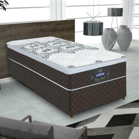 Conjunto Box Solteiro 88 cm New York Gazin - Gazin Colchões Menor preço em Conjunto Box Solteiro 88 cm New York Gazin - Gazin Colchões