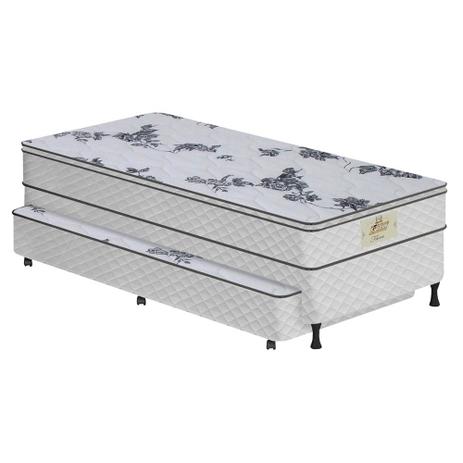 Conjunto Box SOLTEIRO Flora Bicama White - Molas Bonnel - 096x203 - Copel colchões é ruim? Conjunto Box SOLTEIRO Flora Bicama White - Molas Bonnel - 096x203 - Copel colchões é boa?