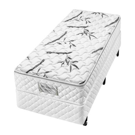 Conjunto Box Solteiro Molas Ensacadas Americanflex Bio Bambu 100x200x63cm Menor preço em Conjunto Box Solteiro Molas Ensacadas Americanflex Bio Bambu 100x200x63cm