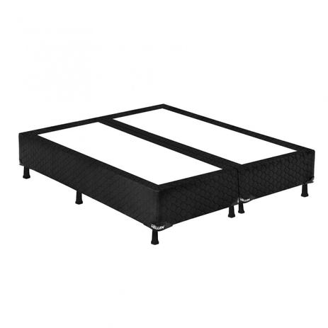 Conjunto Box Sommier Alpha Plus 193x203 Colchões Siena Móveis Preto Menor preço em Conjunto Box Sommier Alpha Plus 193x203 Colchões Siena Móveis Preto
