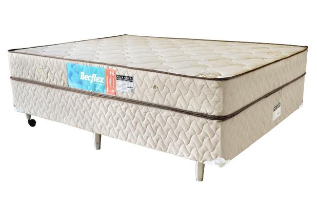Conjunto Box Viúva Becflex Classic. Firme. Medida 1,28 x 1,88 x 0,60 (Cama  Box + Colchão) Densidade 80 kg/m³ - Cama Box Viúva - Magazine Luiza